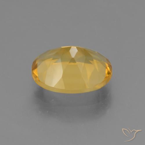 Citrine Gemstone in 10 x 8 mm (calibrated) Size for Sale, Citrine Stone in Golden Color