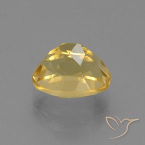 Citrine Gemstone in 10 x 8 mm (calibrated) Size for Sale, Citrine Stone in Golden Orange Color