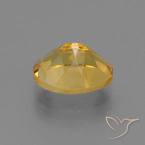 Citrine Gemstone in 10 x 8 mm (calibrated) Size for Sale, Citrine Stone in Golden Orange Color