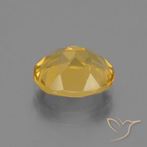 Citrine Gemstone in 10 x 8 mm (calibrated) Size for Sale, Citrine Stone in Golden Orange Color