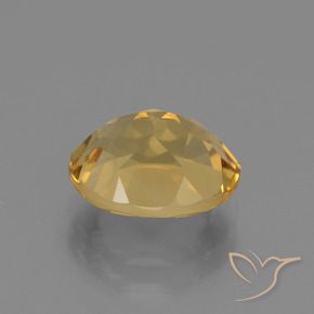 Citrine Gemstone in 10 x 8 mm (calibrated) Size for Sale, Citrine Stone in Medium-Light Golden Color