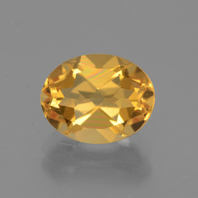 Naranja dorado intenso Citrina Gema - 2.7ct Forma ovalada (ID: 435753)