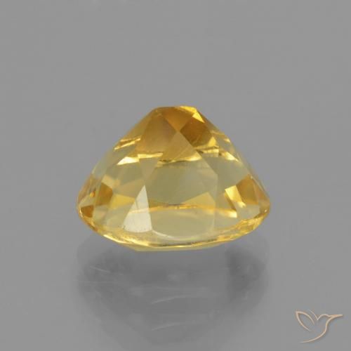 Citrine Gemstone in 10 x 8 mm (calibrated) Size for Sale, Citrine Stone in Medium Golden Color