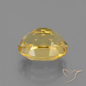 Citrine Gemstone in 10 x 8 mm (calibrated) Size for Sale, Citrine Stone in Medium Golden Color