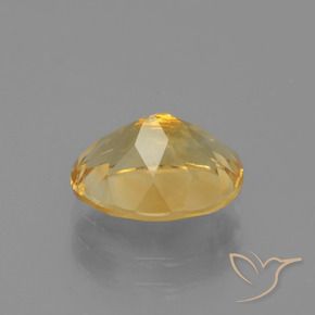 Citrine Gemstone in 10 x 8 mm (calibrated) Size for Sale, Citrine Stone in Bright Gold Color