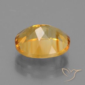 Citrine Gemstone in 10 x 8 mm (calibrated) Size for Sale, Citrine Stone in Deep Orange-Gold Color