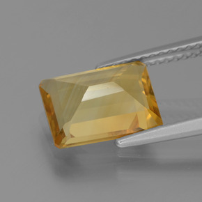 Citrine Gemstone in 10 x 8 mm (calibrated) Size for Sale, Citrine Stone in Yellow Golden Color