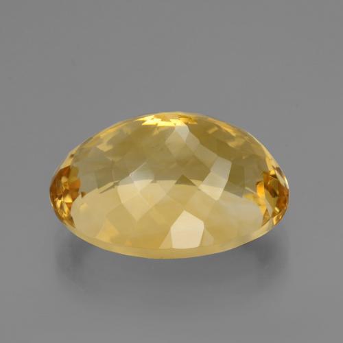 Citrine Gemstone in 19 x 14.5 mm Size for Sale, Citrine Stone in Golden Color