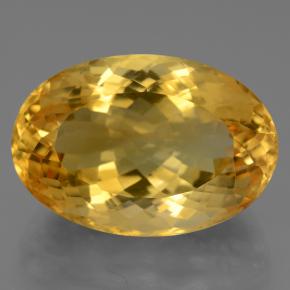 Dorado Citrina Gema - 21.8ct Forma ovalada (ID: 443689)