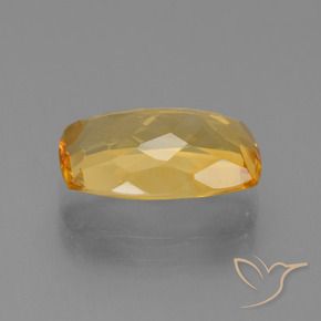 Citrine Gemstone in 13 x 8 mm Size for Sale, Citrine Stone in Deep Golden Orange Color