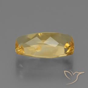 Citrine Gemstone in 12.2 x 7.4 mm Size for Sale, Citrine Stone in Medium-Light Golden Color