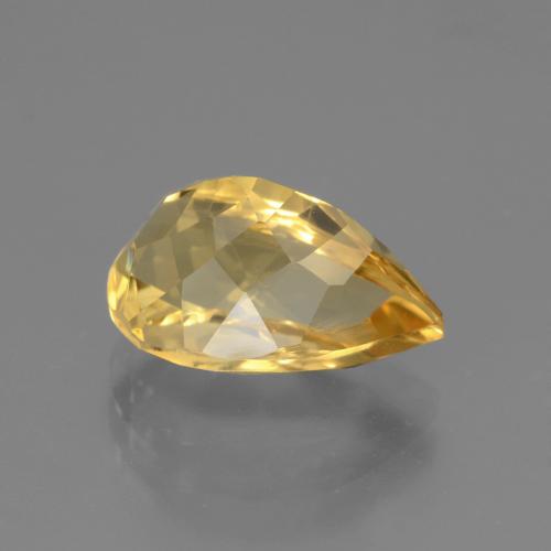 Citrine Gemstone in 12 x 8 mm (calibrated) Size for Sale, Citrine Stone in Medium-Dark Golden Color