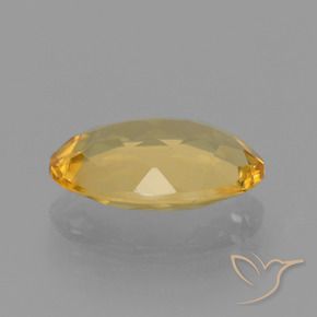 Citrine Gemstone in 13 x 9 mm (calibrated) Size for Sale, Citrine Stone in Golden Orange Color