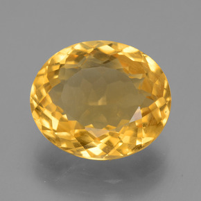Naranja dorado Citrina Gema - 4.8ct Forma ovalada (ID: 446097)