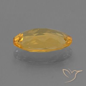 Citrine Gemstone in 13 x 9 mm (calibrated) Size for Sale, Citrine Stone in Golden Orange Color