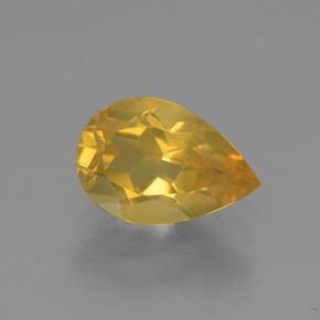 1.2ct Pear Facet Yellow Golden Citrine Gem for sale 1.2ct Pear Facet Yellow Golden Citrine Gem (ID: 446603)