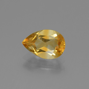 1.1ct Pear Facet Yellow Golden Citrine for sale thumb image of 1.1ct Pear Facet Yellow Golden Citrine (ID: 446628)