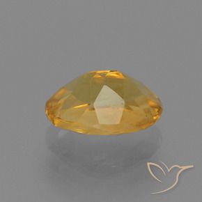 Citrine Gemstone in 8 x 6 mm (calibrated) Size for Sale, Citrine Stone in Deep Golden Orange Color