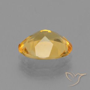 Citrine Gemstone in 10 x 8 mm (calibrated) Size for Sale, Citrine Stone in Golden Orange Color