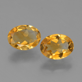 2ct Oval Facet Yellow Golden Citrine for sale thumb image of 2ct Oval Facet Yellow Golden Citrine (ID: 449759)