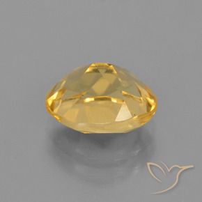Citrine Gemstone in 10 x 8 mm (calibrated) Size for Sale, Citrine Stone in Golden Orange Color