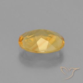 Citrine Gemstone in 10 x 8 mm (calibrated) Size for Sale, Citrine Stone in Medium Golden Color