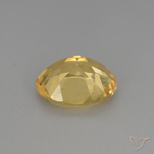 Citrine Gemstone in 10 x 8 mm (calibrated) Size for Sale, Citrine Stone in Medium Golden Color