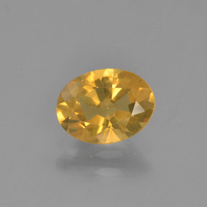 1ct Oval Facet Yellow Golden Citrine for sale thumb image of 1ct Oval Facet Yellow Golden Citrine (ID: 449900)