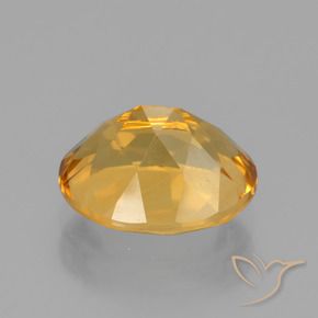 Citrine Gemstone in 10 x 8 mm (calibrated) Size for Sale, Citrine Stone in Deep Golden Orange Color