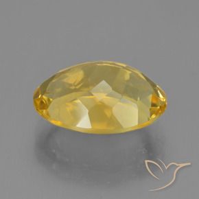 Citrine Gemstone in 14.1 x 10.6 mm Size for Sale, Citrine Stone in Golden Color