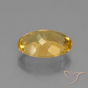 Citrine Gemstone in 13 x 9 mm (calibrated) Size for Sale, Citrine Stone in Golden Orange Color