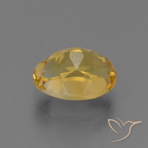 Citrine Gemstone in 10 x 8 mm (calibrated) Size for Sale, Citrine Stone in Deep Golden Orange Color