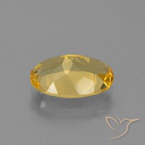 Citrine Gemstone in 12 x 8 mm (calibrated) Size for Sale, Citrine Stone in Golden Color