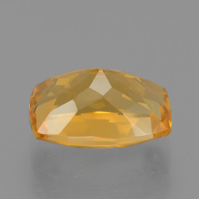 Citrine Gemstone in 10.6 x 7.4 mm Size for Sale, Citrine Stone in Orange-Gold Color