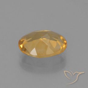 Citrine Gemstone in 10 x 8 mm (calibrated) Size for Sale, Citrine Stone in Orange-Gold Color