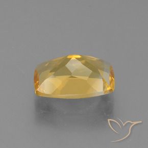 Citrine Gemstone in 11.2 x 8 mm Size for Sale, Citrine Stone in Bright Gold Color