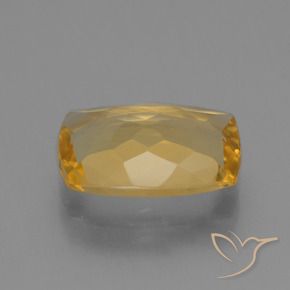 Citrine Gemstone in 13 x 9 mm (calibrated) Size for Sale, Citrine Stone in Medium-Dark Golden Color