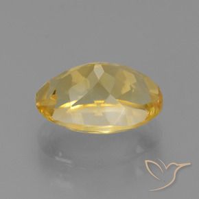 Citrine Gemstone in 13 x 9 mm (calibrated) Size for Sale, Citrine Stone in Golden Color