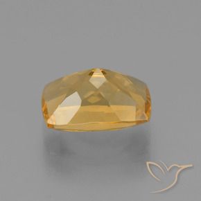 Citrine Gemstone in 11 x 7.7 mm Size for Sale, Citrine Stone in Deep Golden Orange Color