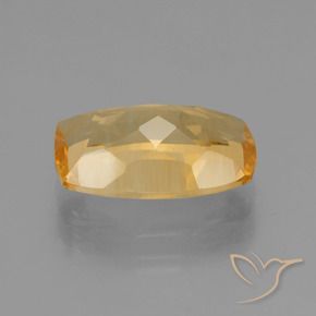 Citrine Gemstone in 13 x 8.1 mm Size for Sale, Citrine Stone in Deep Golden Orange Color