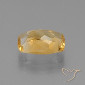 Citrine Gemstone in 11.3 x 8.2 mm Size for Sale, Citrine Stone in Deep Golden Orange Color