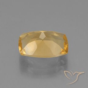 Citrine Gemstone in 11.4 x 8.6 mm Size for Sale, Citrine Stone in Deep Golden Orange Color