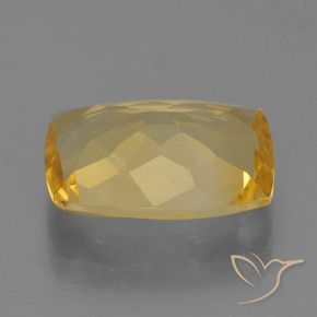 Citrine Gemstone in 13.1 x 9.6 mm Size for Sale, Citrine Stone in Deep Golden Orange Color