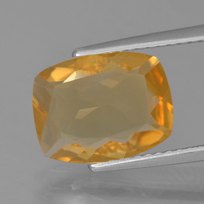 2.7ct Cushion-Cut Yellow Golden Citrine Gem for sale 2.7ct Cushion-Cut Yellow Golden Citrine Gem (ID: 453841)