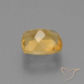 Citrine Gemstone in 8.9 x 7.6 mm Size for Sale, Citrine Stone in Bright Gold Color