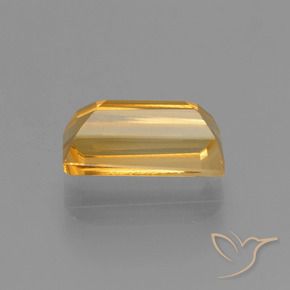 Citrine Gemstone in 10.2 x 5.1 mm Size for Sale, Citrine Stone in Orange-Gold Color
