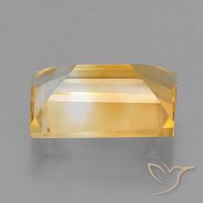 Citrine Gemstone in 12 x 8 mm (calibrated) Size for Sale, Citrine Stone in Bright Gold Color