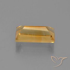 Citrine Gemstone in 12.1 x 6.2 mm Size for Sale, Citrine Stone in Medium Orange Color