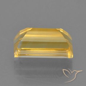 Citrine Gemstone in 11.9 x 6.3 mm Size for Sale, Citrine Stone in Medium Golden Color