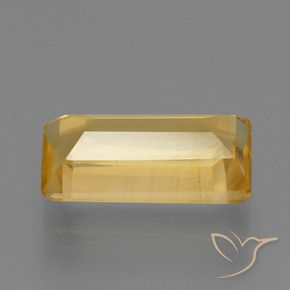 Citrine Gemstone in 9.7 x 5.1 mm Size for Sale, Citrine Stone in Gold Color